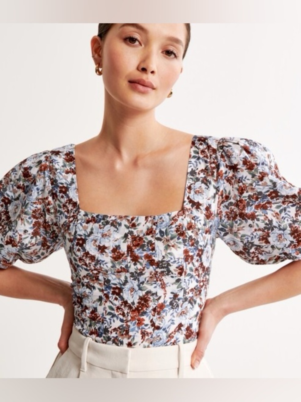 Abercrombie & Fitch floral top